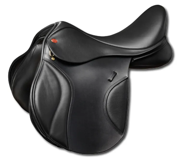 Kent and Masters Compact S Series GP High Wither Saddle -  Black
